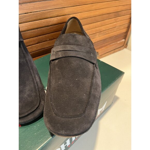 New w/ Box MEPHISTO Alexis Mocassin Loafer Blue Suede 9855  EU 11.5  US 12 - Picture 2 of 13